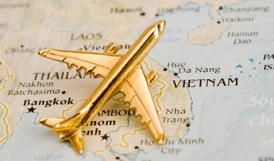 La carte du Vietnam- voyage au Vietnam en 2026.