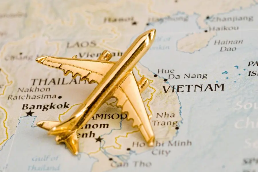 La carte du Vietnam- voyage au Vietnam en 2026.